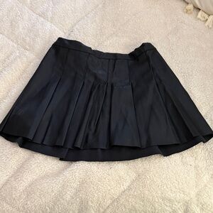 Wonder Nation Black Pleated Skirt